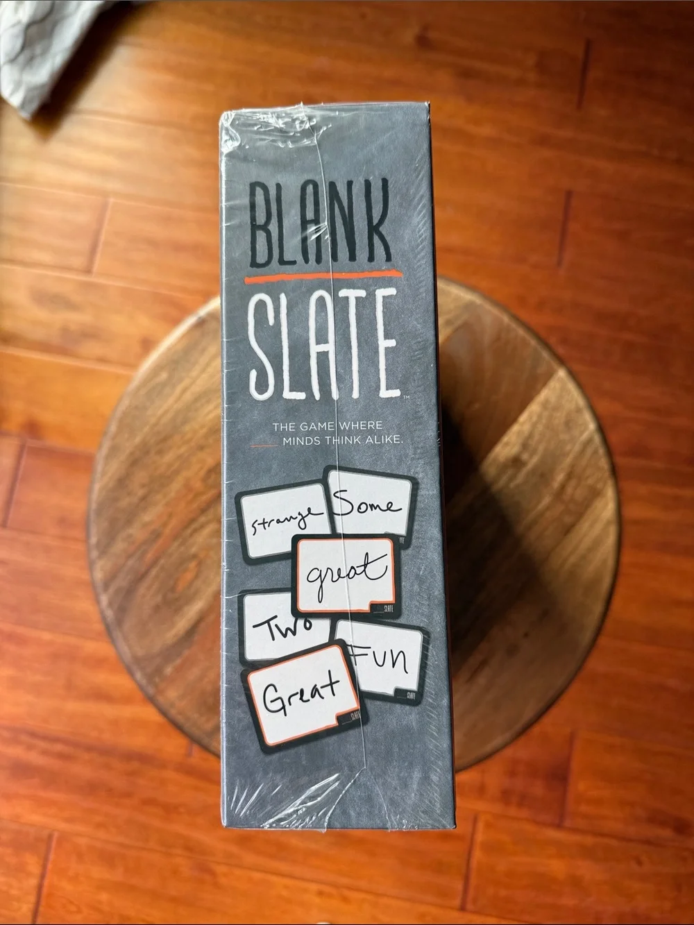 Blank Slate Party Game - Gray